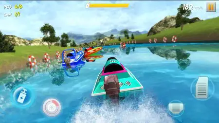 Best Apps To Play With Friends | Powerboat Racing 3D | Appamatix.com