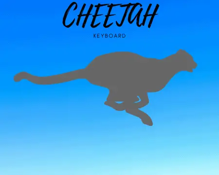 Cheetah keyboard