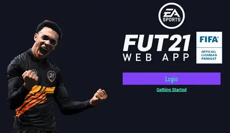 FUT Web App Login