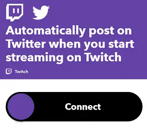 Twitch Twitter Automatic Post