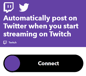 Twitch Twitter Automatic Post